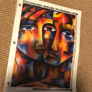 College psychology textbook